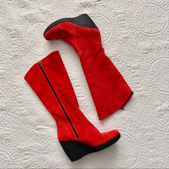 ❌SOLD❌ Italian suede go-go boots 🔥 - Picture 3 of 8